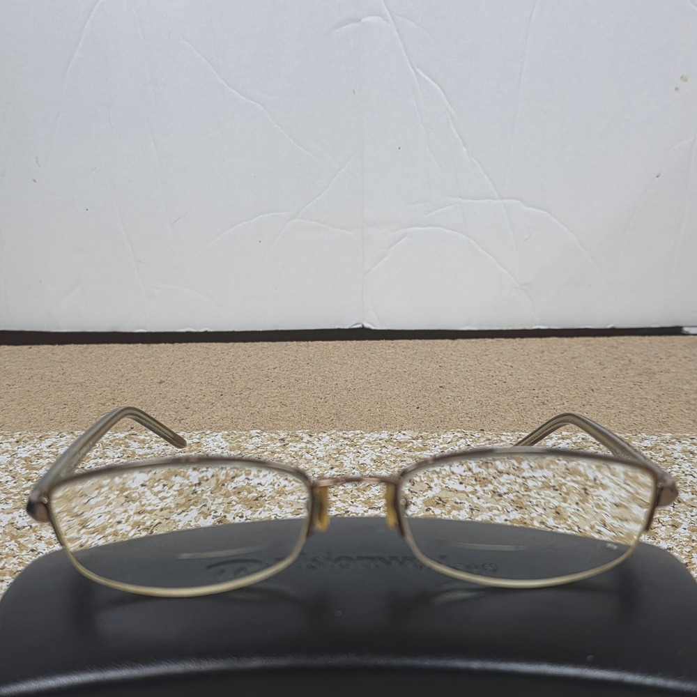 Hush Puppies H 194 Bronze Rectangular Eyeglasses Frames 54-18-140‎ BR with Case